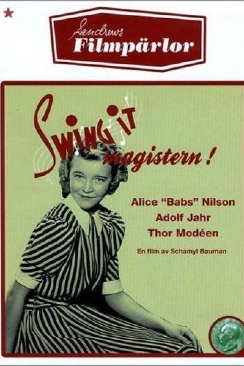 'Swing it' magistern Plakat