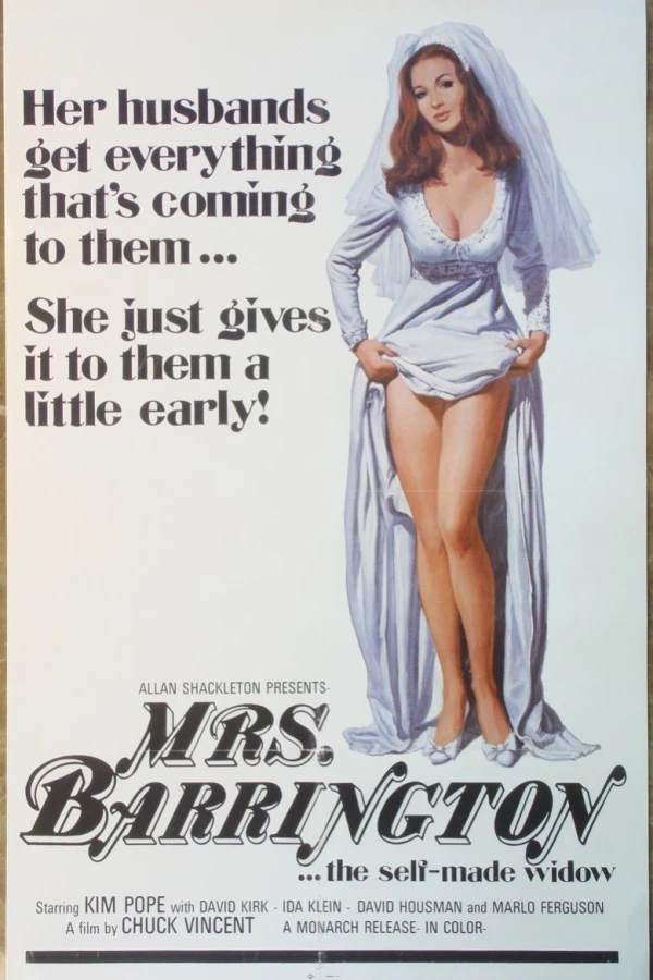 Mrs. Barrington Plakat