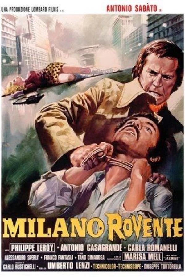 Gang War in Milan Plakat