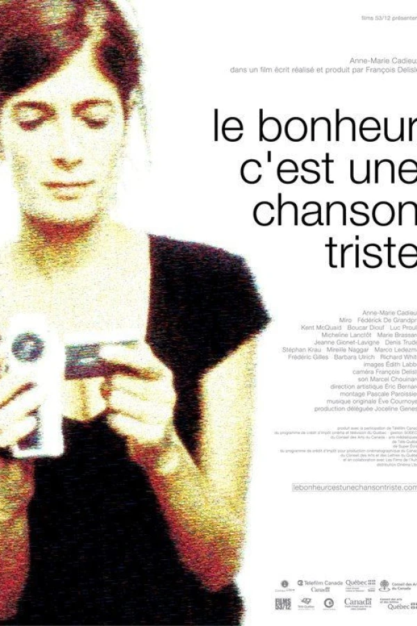 Le bonheur c'est une chanson triste Plakat