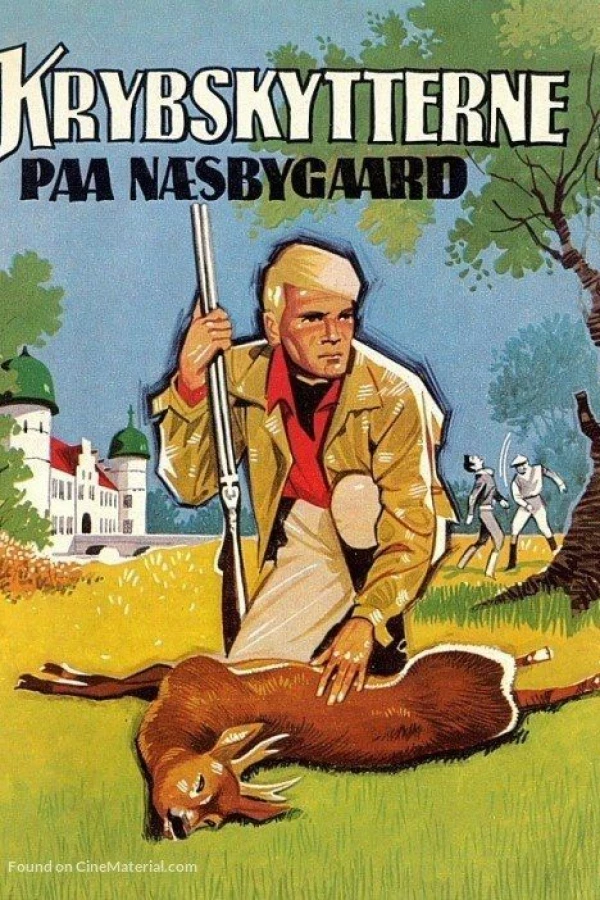 Krybskytterne på Næsbygård Plakat