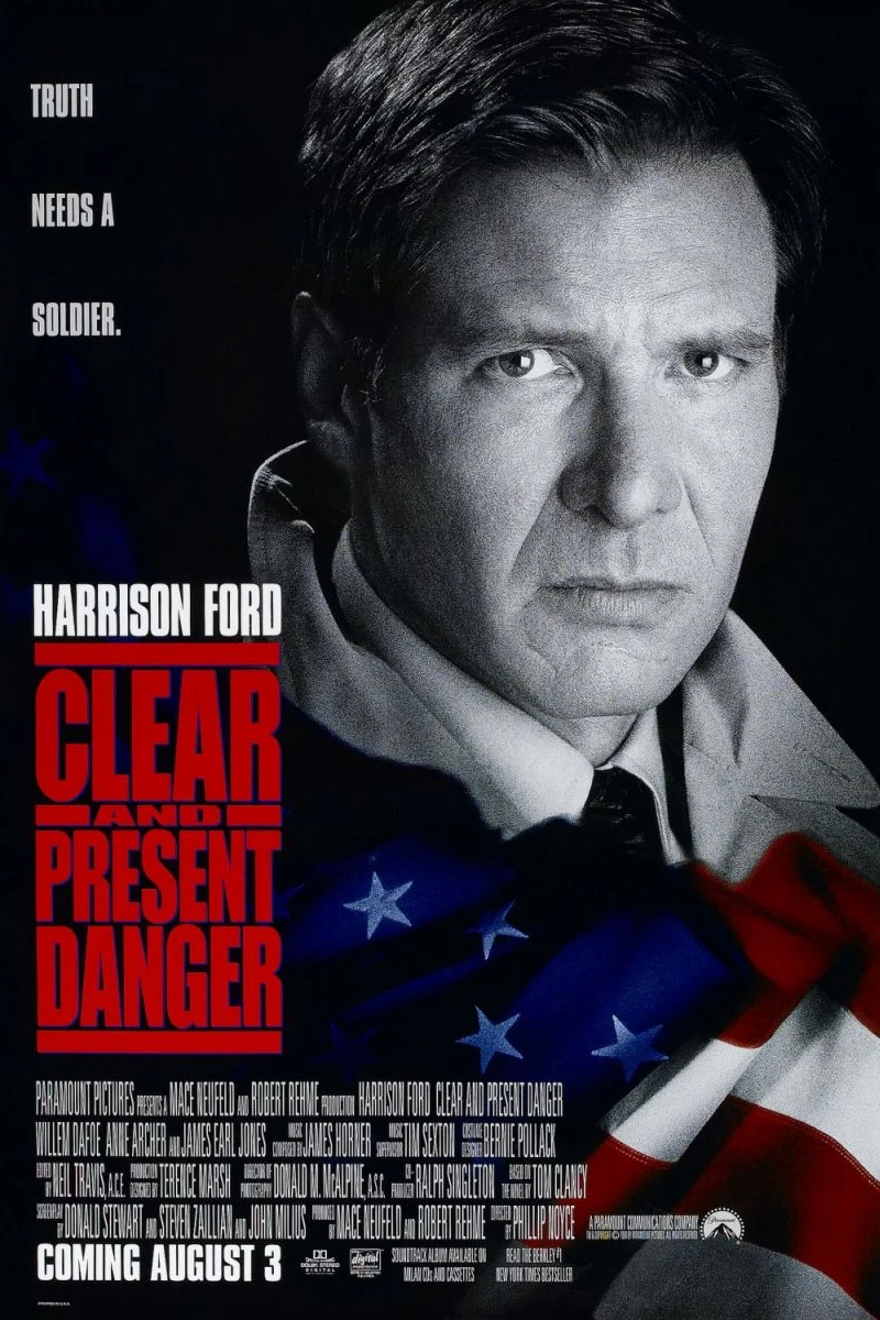 Jack Ryan 03: Clear and Present Danger Plakat