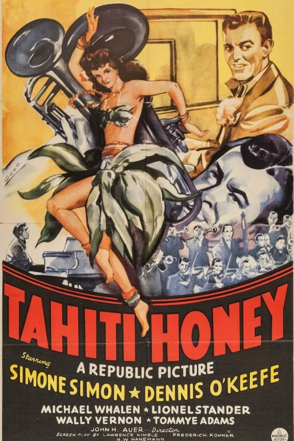 Tahiti Honey Plakat