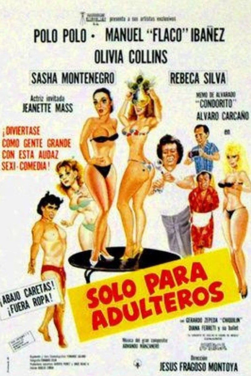 Solo para adúlteros Plakat