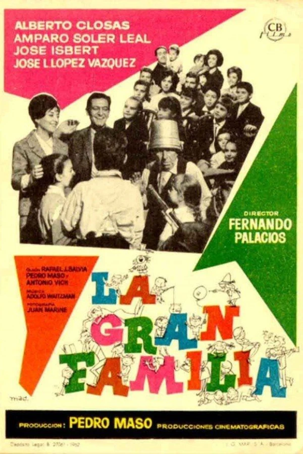 La gran familia Plakat