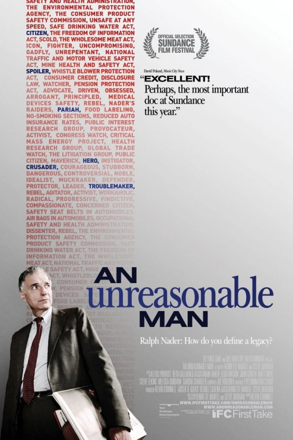 An Unreasonable Man Plakat