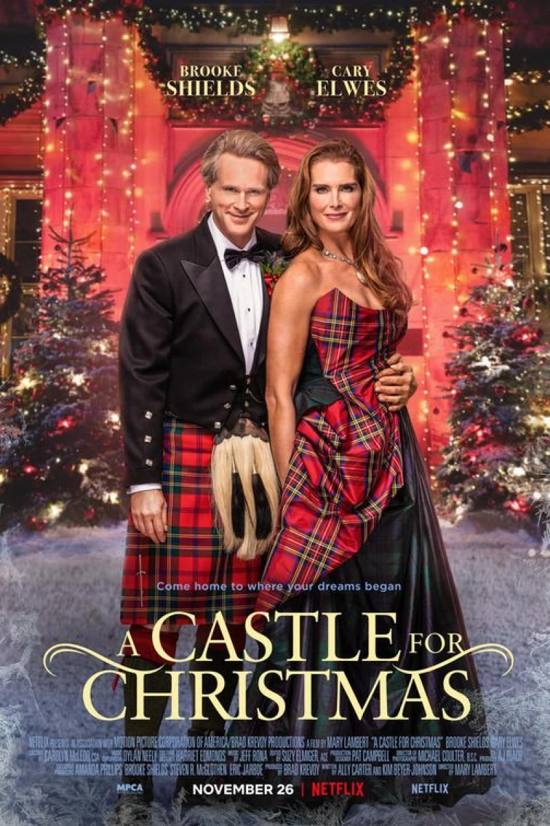 Et slott til jul Plakat