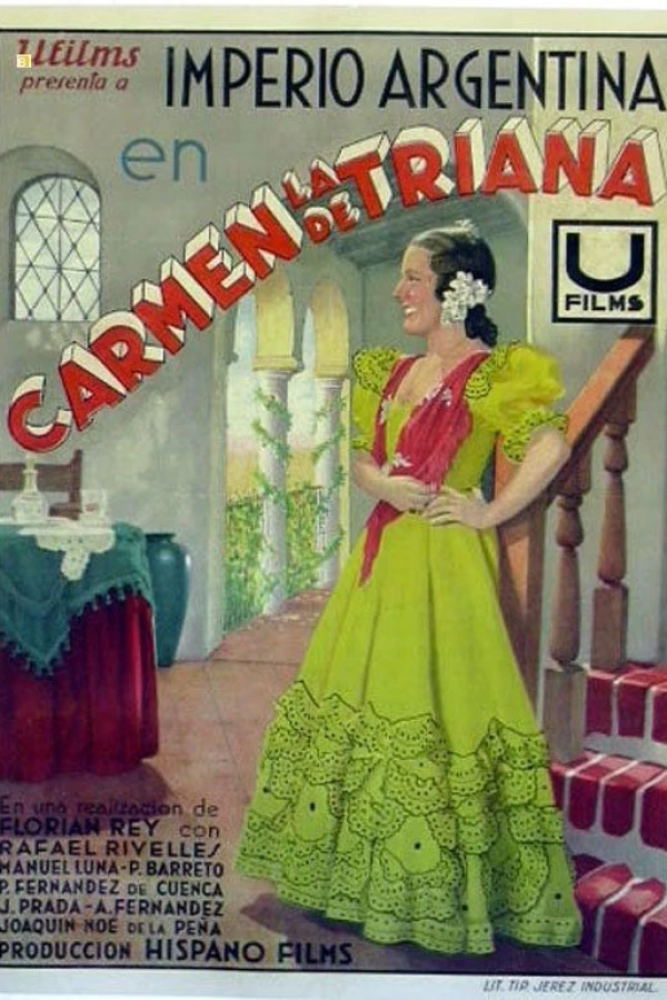 Carmen (la de Triana) Plakat