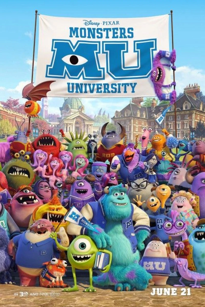 Monsteruniversitetet Plakat