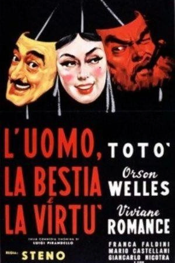 L'uomo, la bestia e la virtù Plakat