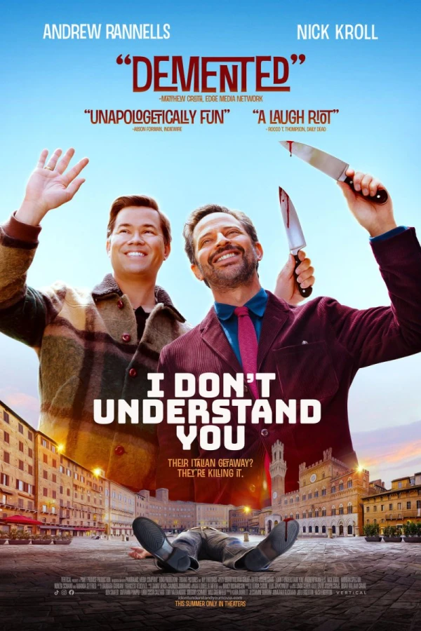 I Don't Understand You Plakat