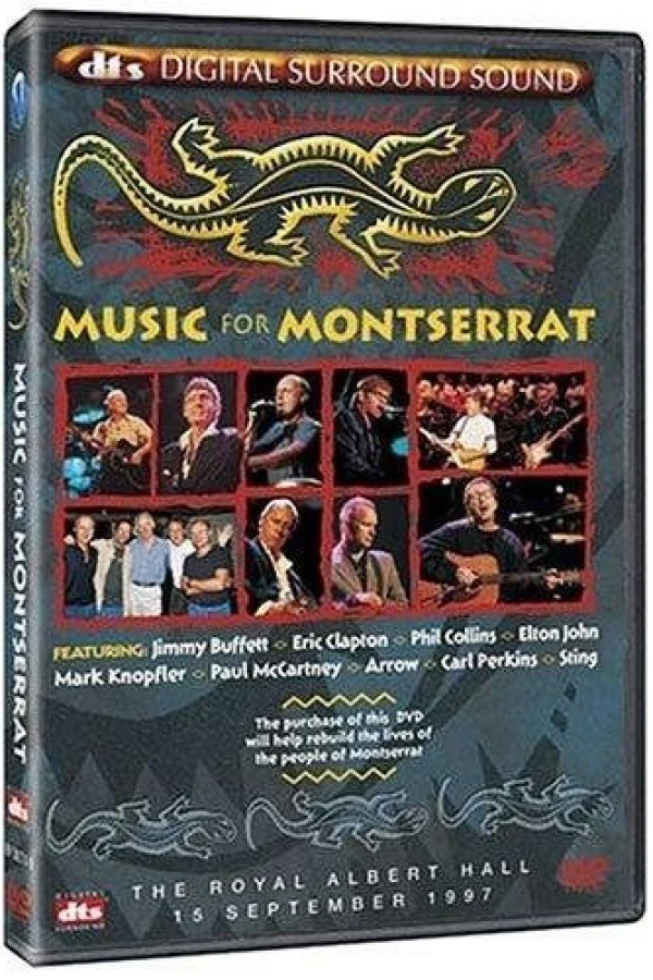 Music for Montserrat Plakat