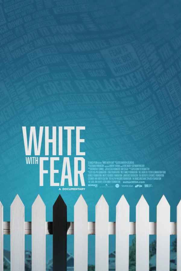 White with Fear Plakat