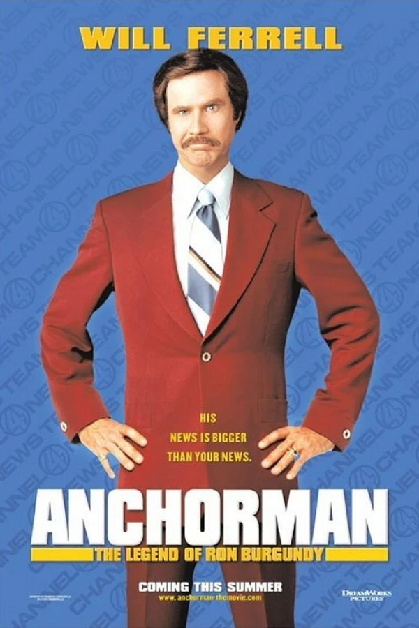 Anchorman: The Legend of Ron Burgundy Plakat