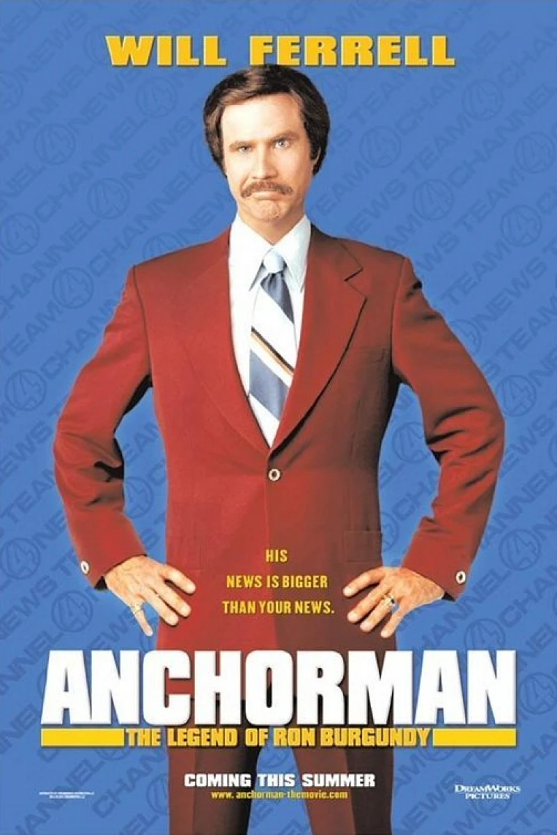 Anchorman: The Legend of Ron Burgundy Plakat
