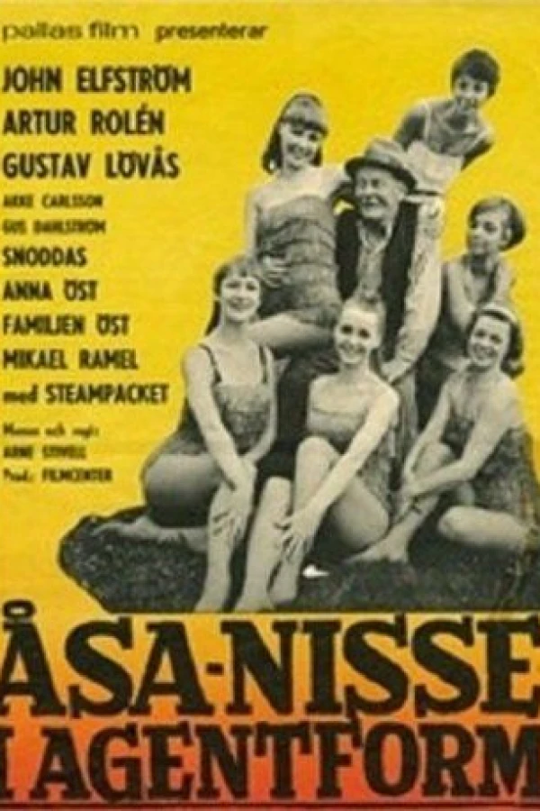 Åsa-Nisse i agentform Plakat