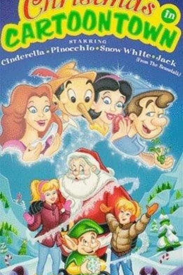 Christmas in Cartoontown Plakat