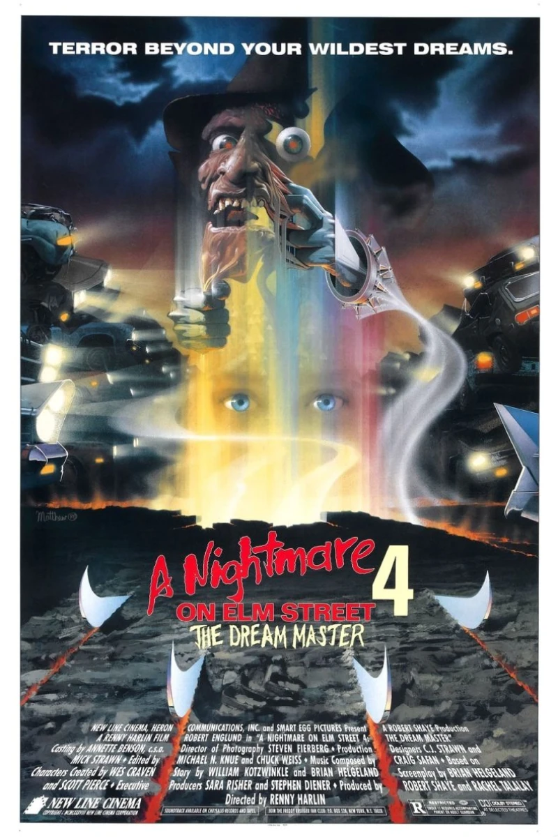 A Nightmare on Elm Street 4: The Dream Master Plakat