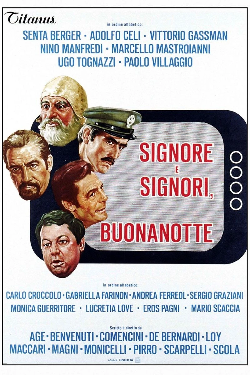 Signore e signori, buonanotte Plakat