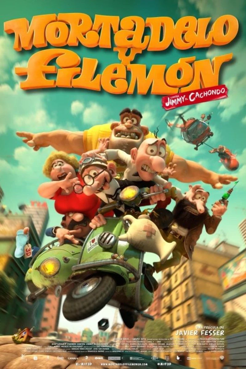 Mortadelo and Filemon: Mission Implausible Plakat