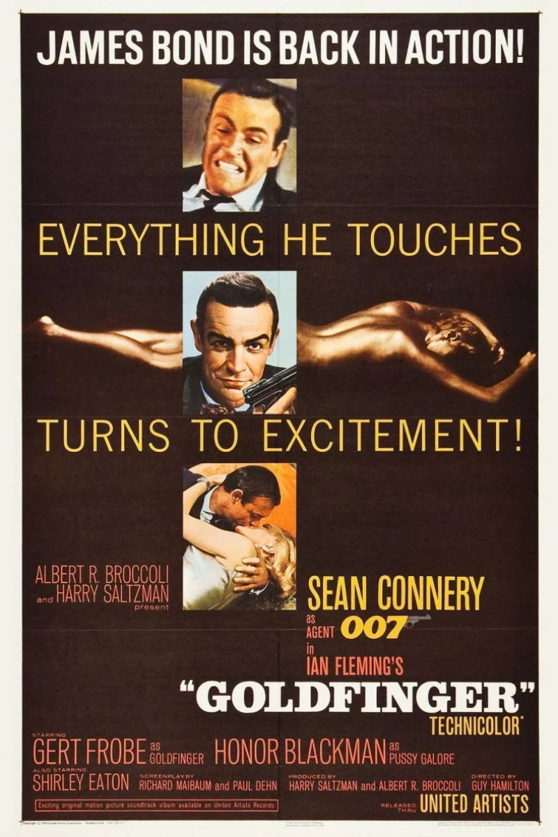 Goldfinger Plakat