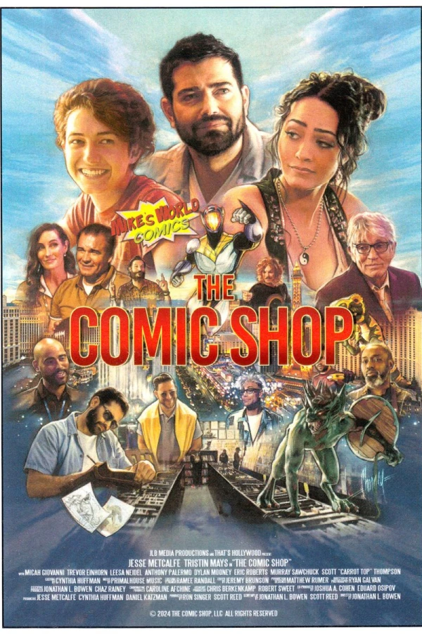 The Comic Shop Plakat