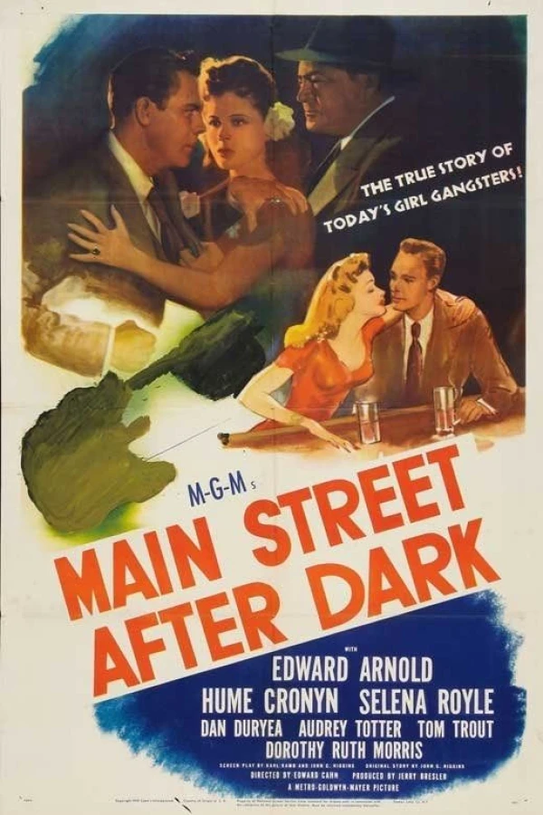 Main Street After Dark Plakat