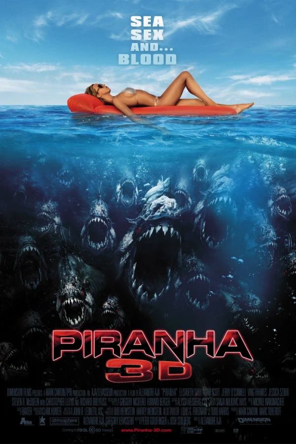 Piranha 3D Plakat