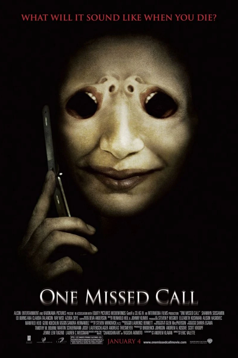 One Missed Call Plakat