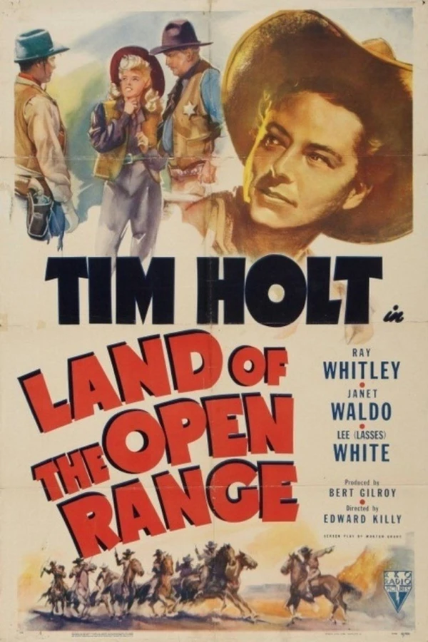 Land of the Open Range Plakat