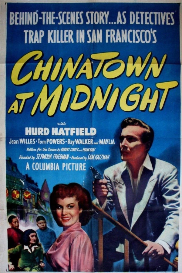 Chinatown at Midnight Plakat