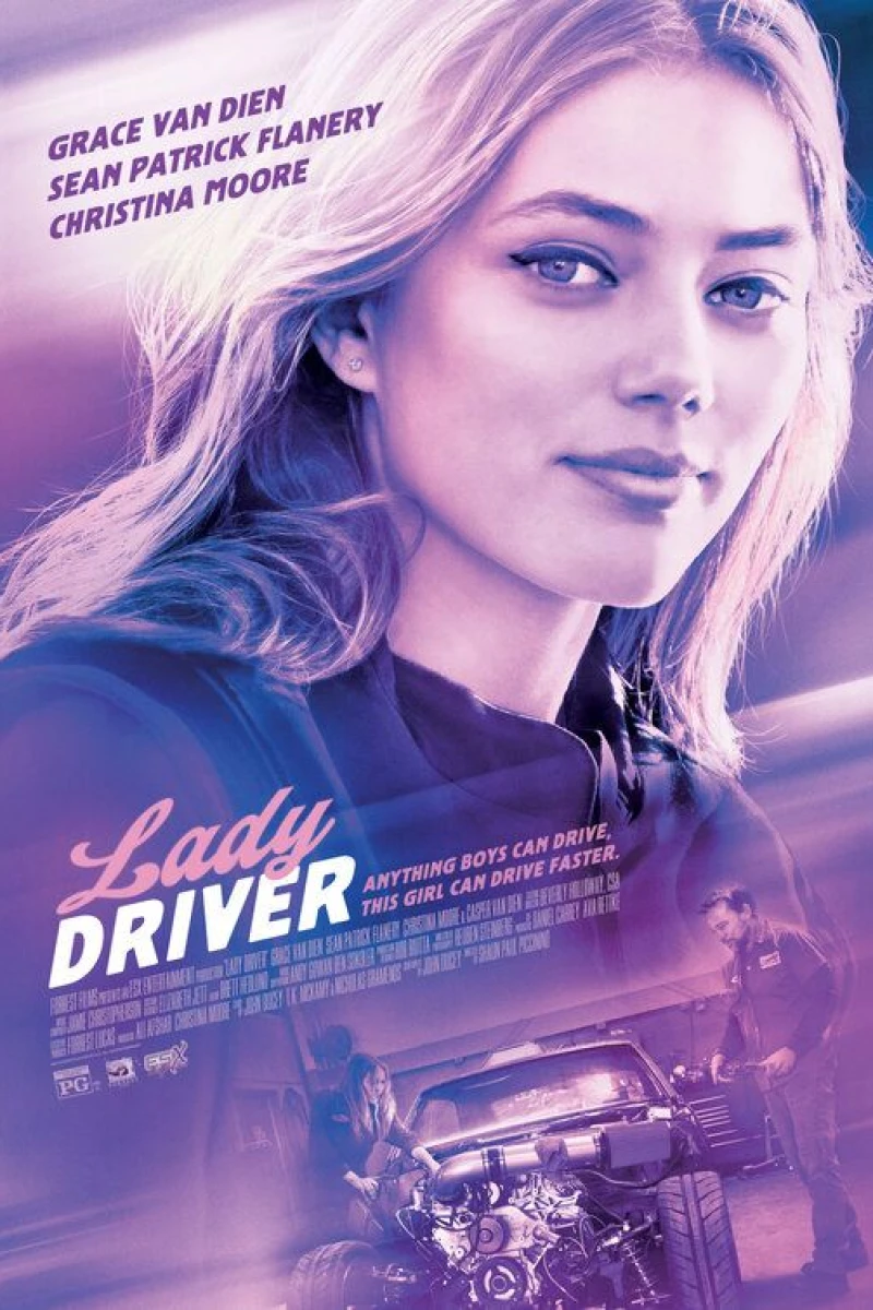 Lady Driver Plakat