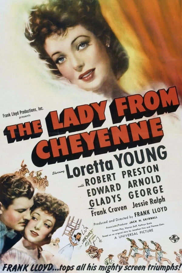 The Lady from Cheyenne Plakat