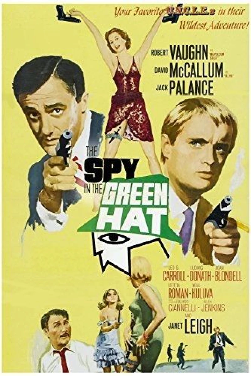 The Spy in the Green Hat Plakat