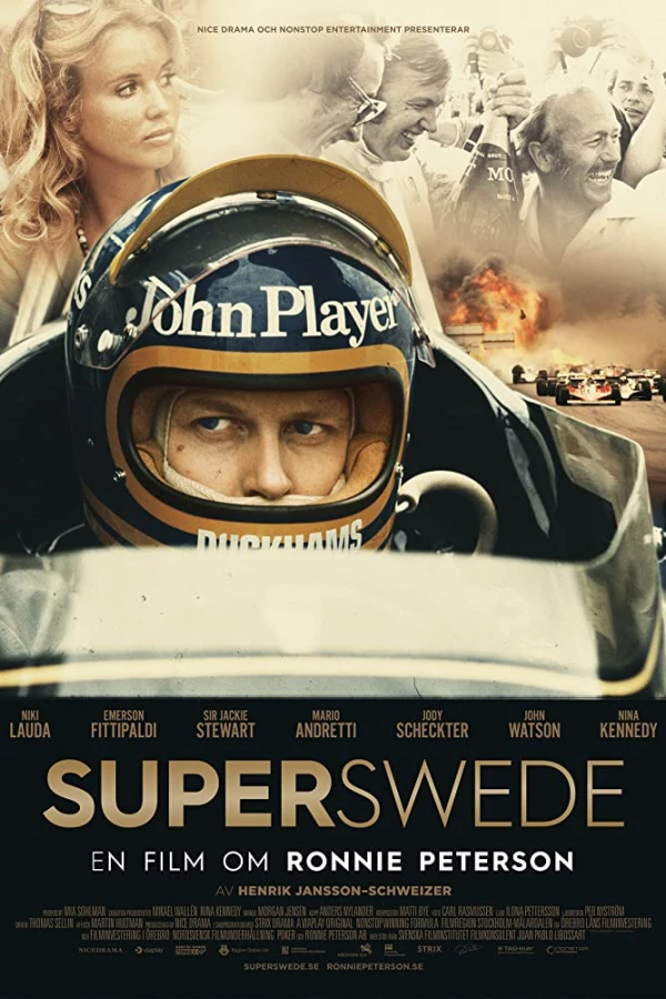 Superswede: En film om Ronnie Peterson Plakat