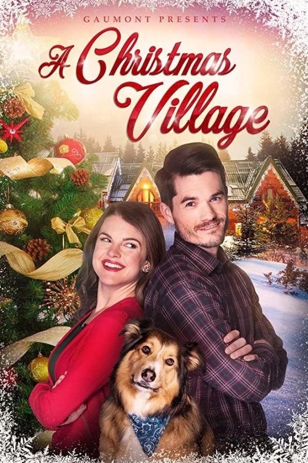 A Christmas Village Plakat