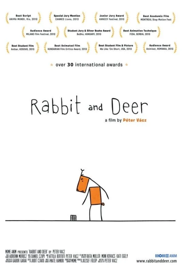 Rabbit and Deer Plakat