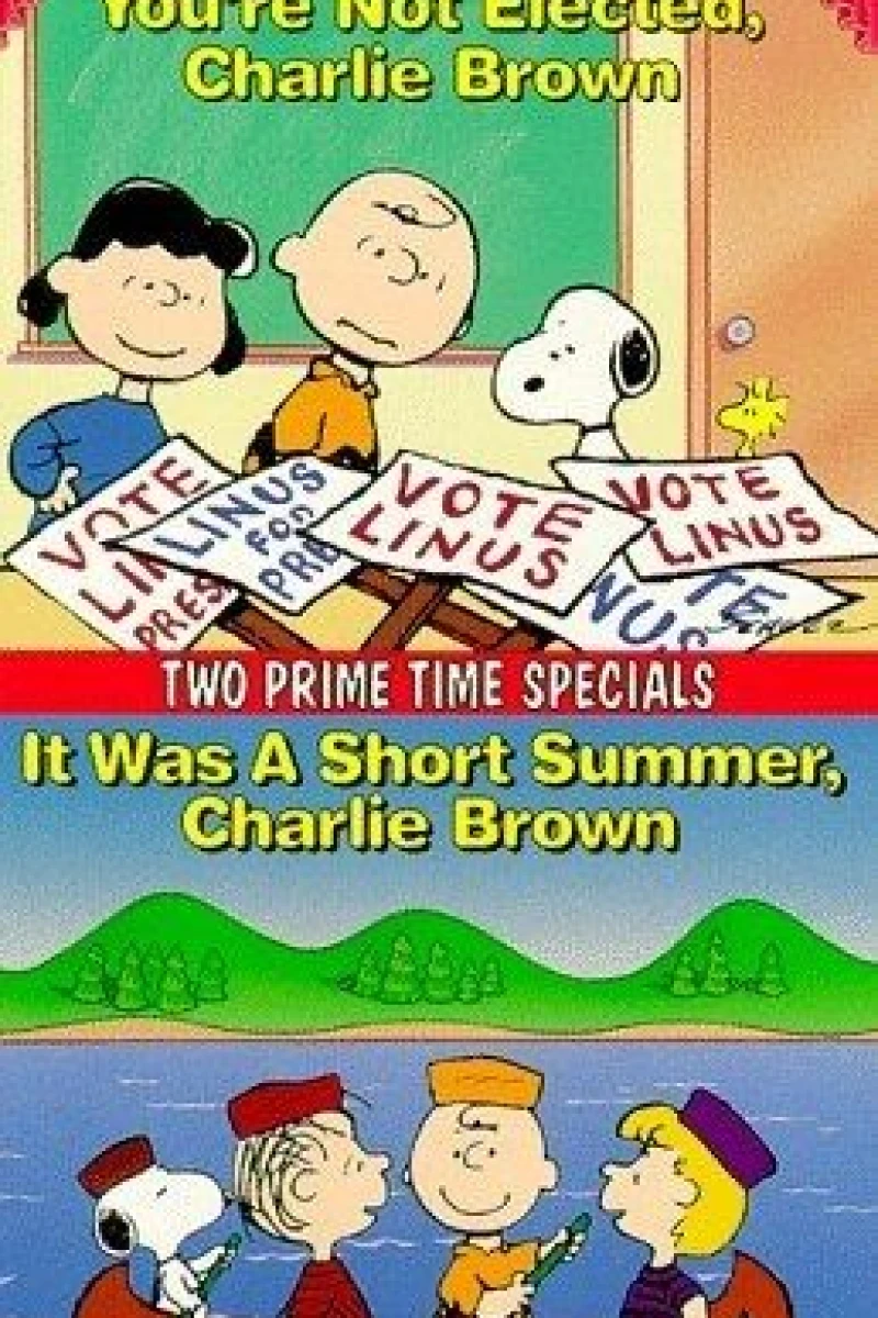 It Was a Short Summer, Charlie Brown Plakat