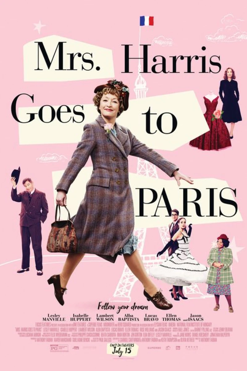 Mrs. Harris Goes to Paris Plakat
