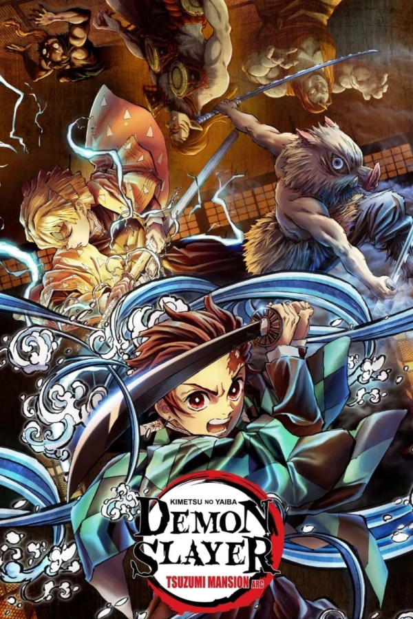 Demon Slayer: Kimetsu no Yaiba - Tsuzumi Mansion Arc Plakat