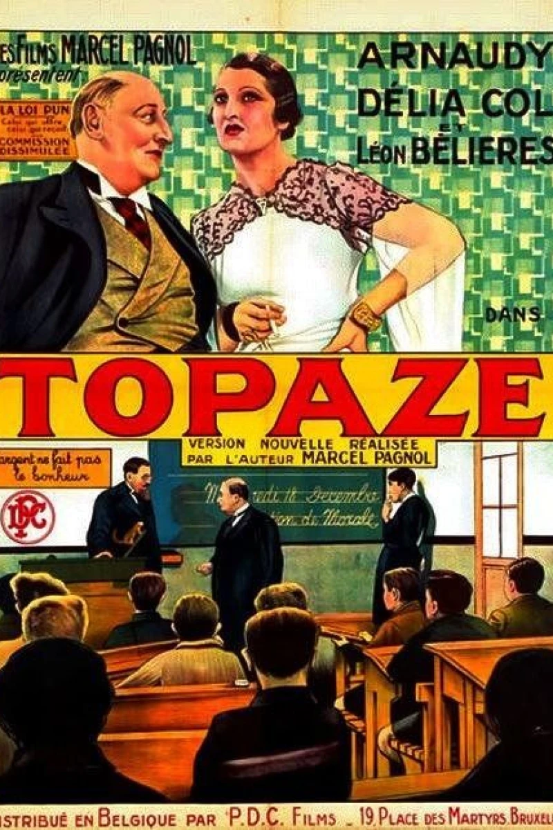 Topaze Plakat