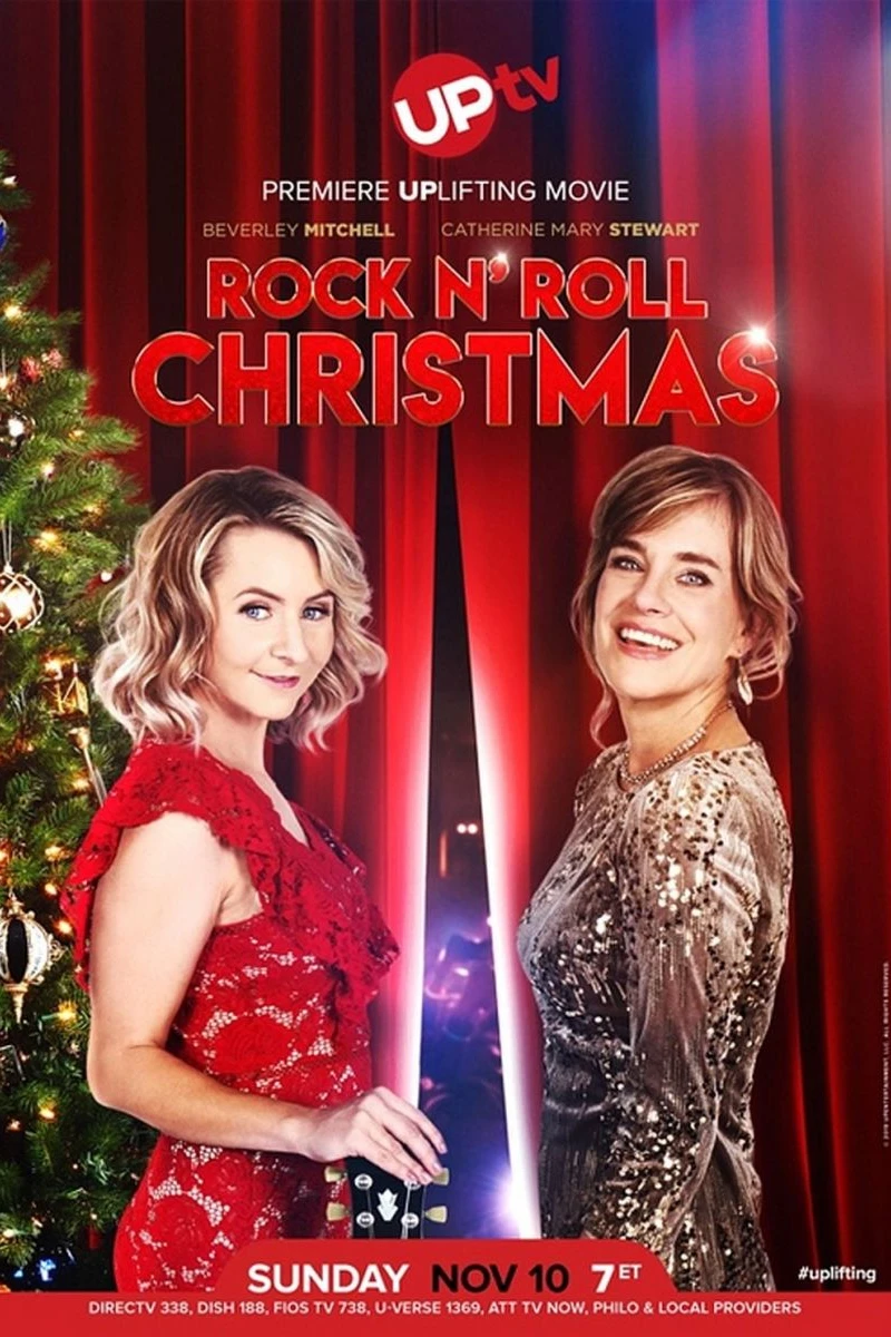 Rock and Roll Christmas Plakat