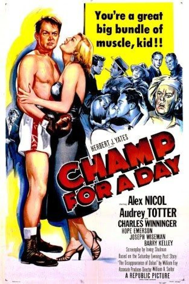 Champ for a Day Plakat