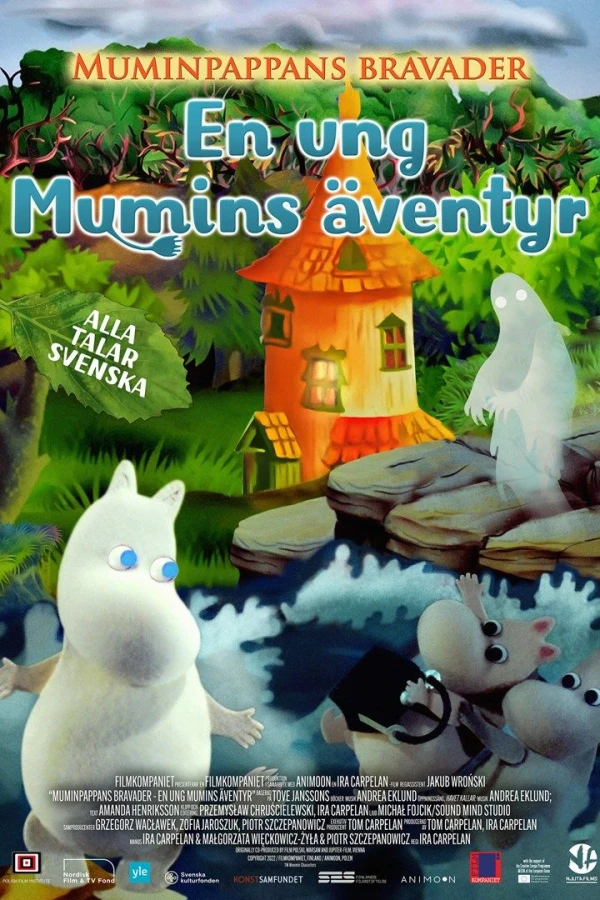 The Exploits of Moomin Papa Plakat