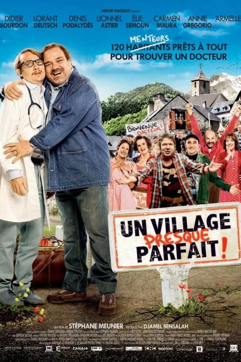 Un village presque parfait Plakat