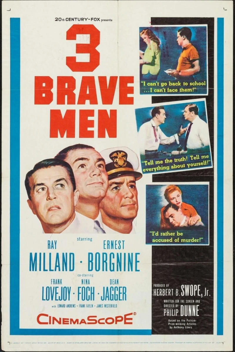Three Brave Men Plakat