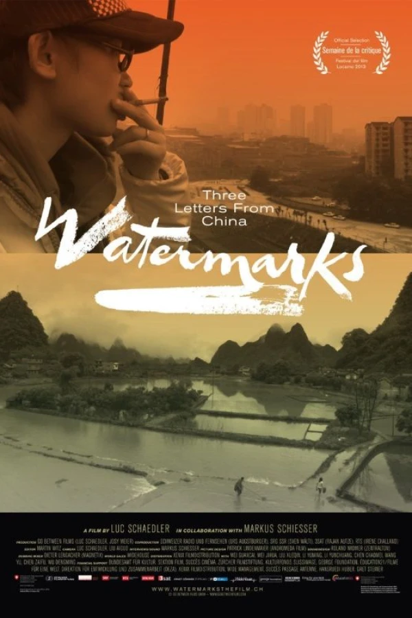 Watermarks: Three Letters from China Plakat