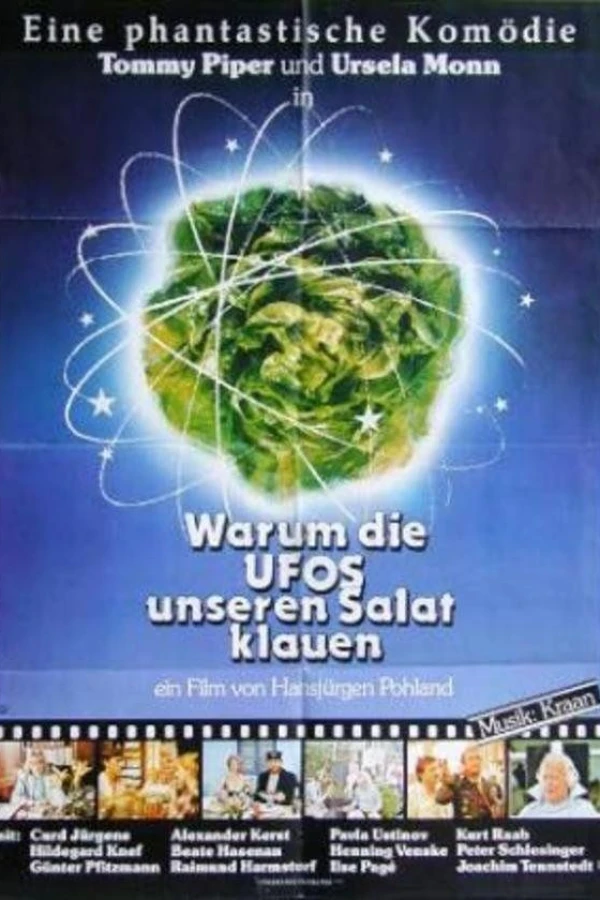 Warum die UFOs unseren Salat klauen Plakat