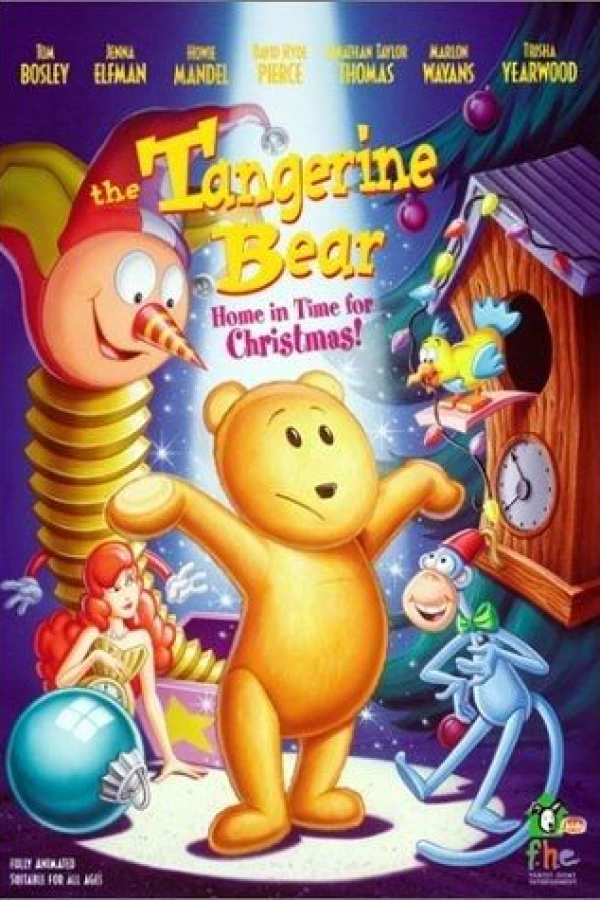 The Tangerine Bear: Home in Time for Christmas! Plakat