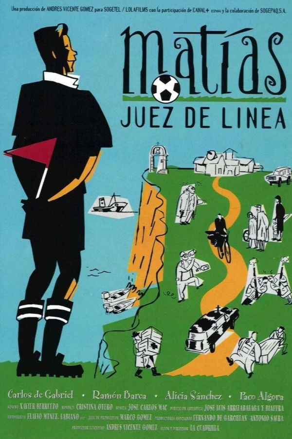 Matías, juez de línea Plakat